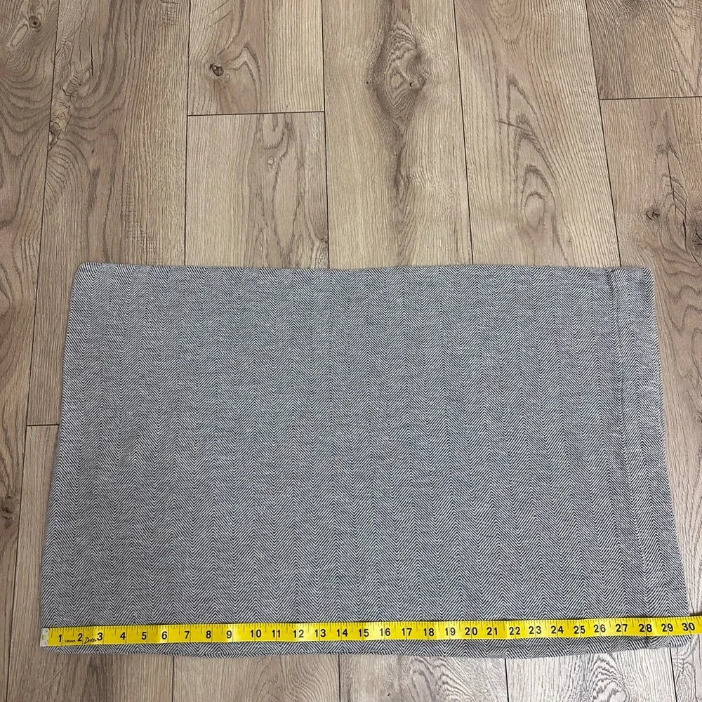 West Elm Gray Pillowcase Set of 2